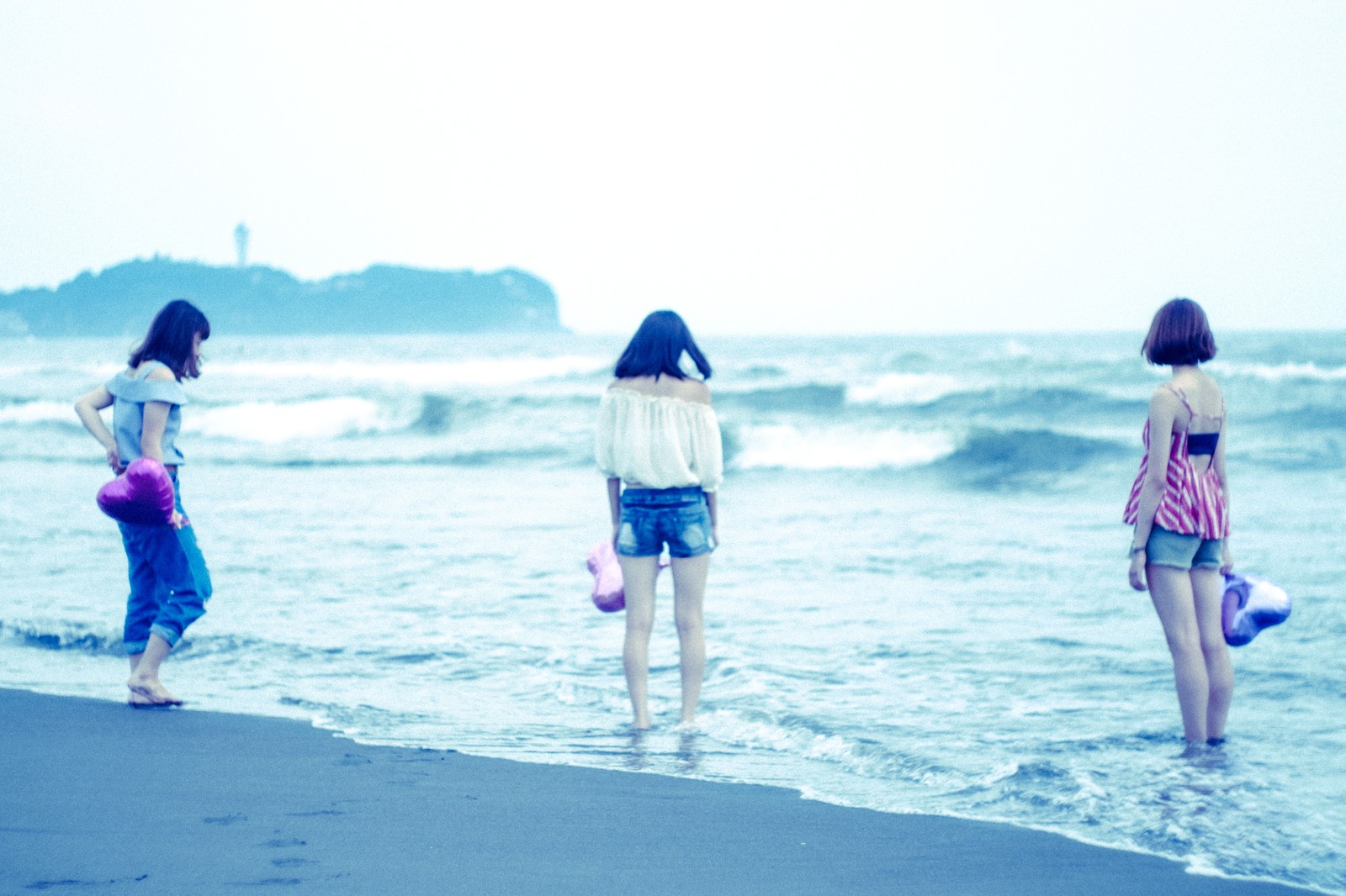 夏の終わりに女子3人で江の島に来ました