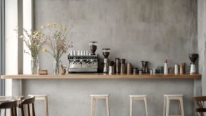 モダンなコーヒーカフェ