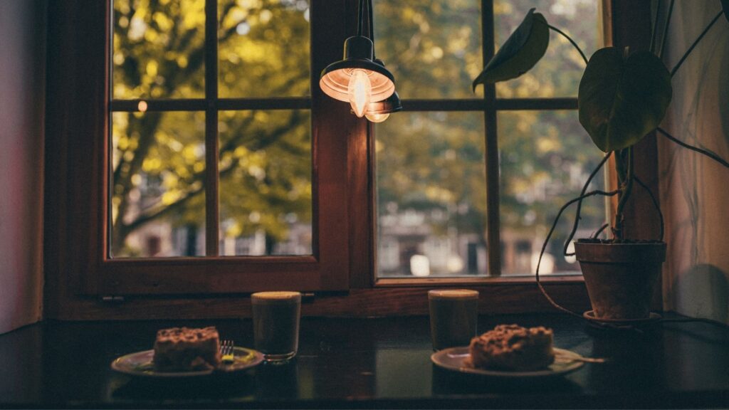 ポーランドのカフェ